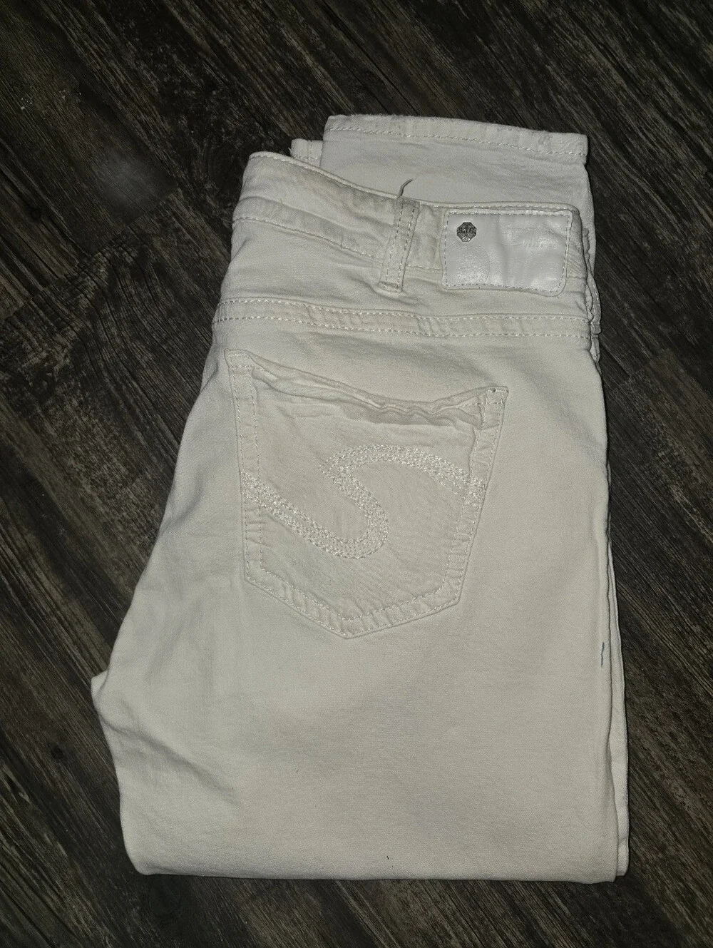 Silver Jeans classic white
